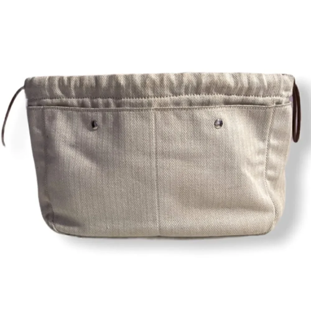 Hermès 25cm Toile Bag Organizer